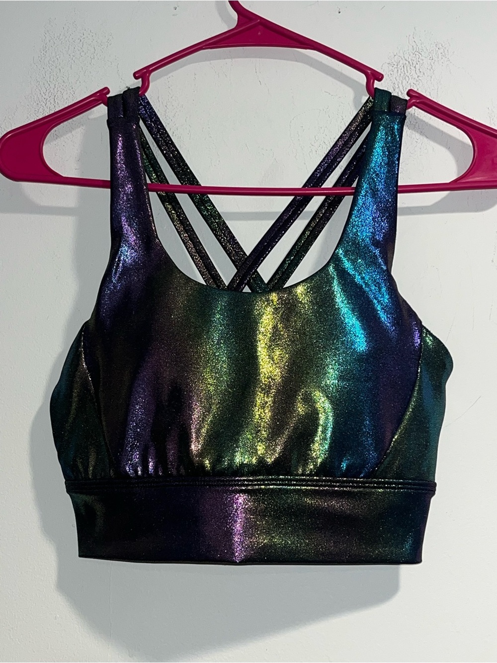BUFFBUNNY COLLECTION Holographic style sports bra